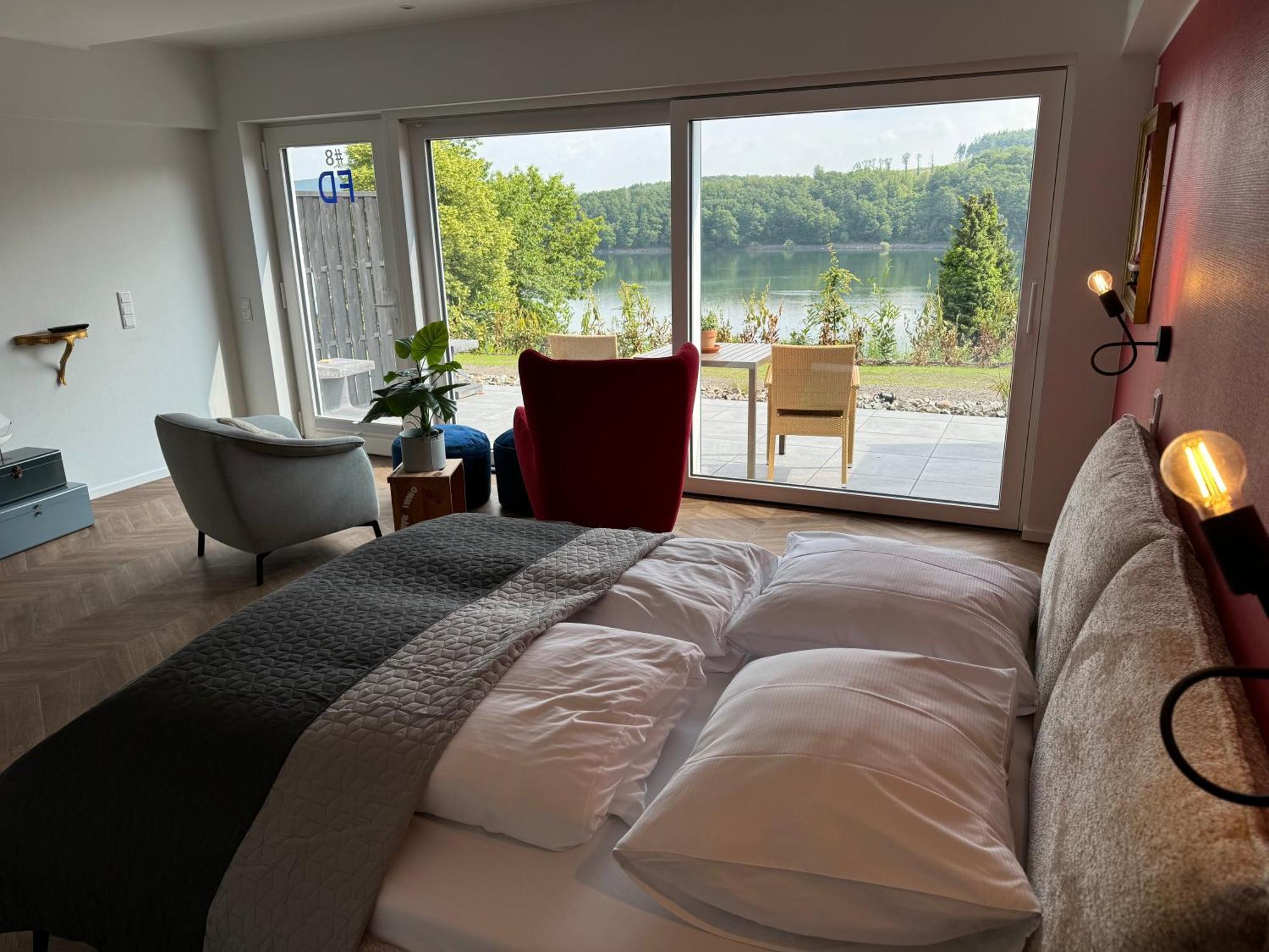 Ommi Kese See-Suite Sauna Biggesee Olpe bei Meschede Εξωτερικό φωτογραφία